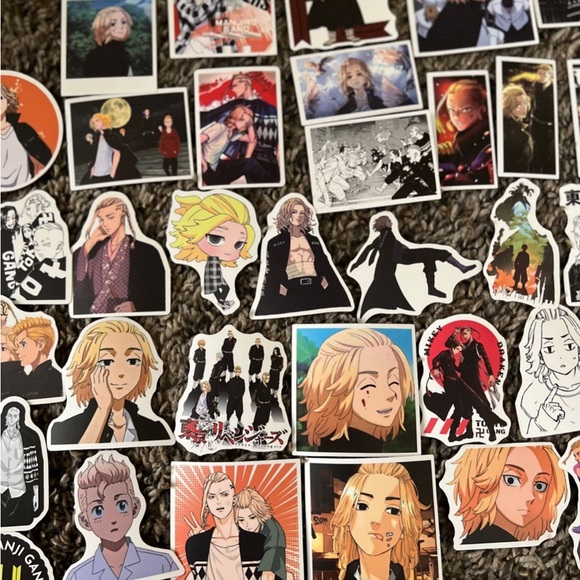 Tokyo Revengers 50 pcs Sticker Set Japanese Anime - Picture 5 of 7